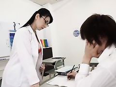 hitomi licks her student's underwear